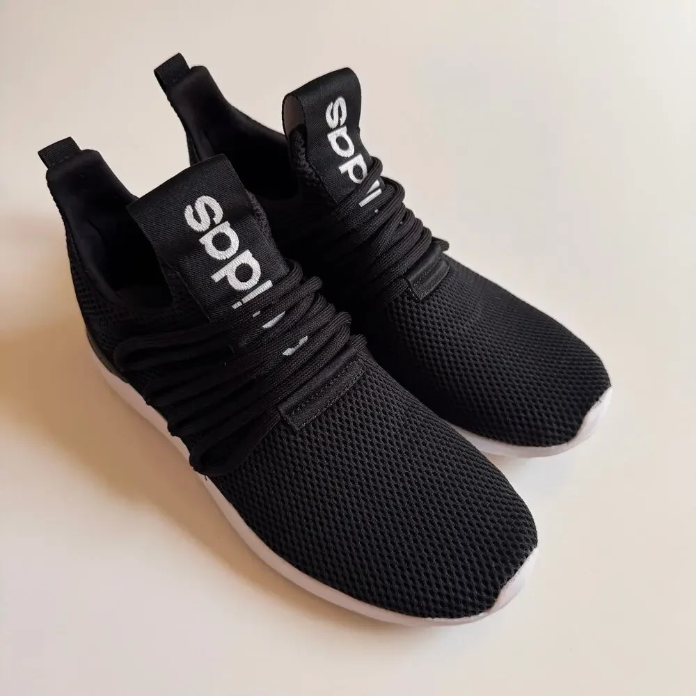 Adidas Mens Lite Racer Adapt 3.0 Shoes FX8802 Mens Sz 8.5 Black Grey Slip On EUC